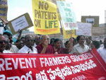 Protests against biopiracy